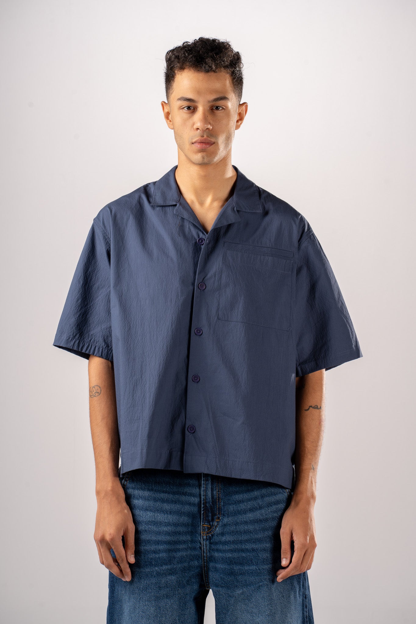 Solid Pocket Shirt